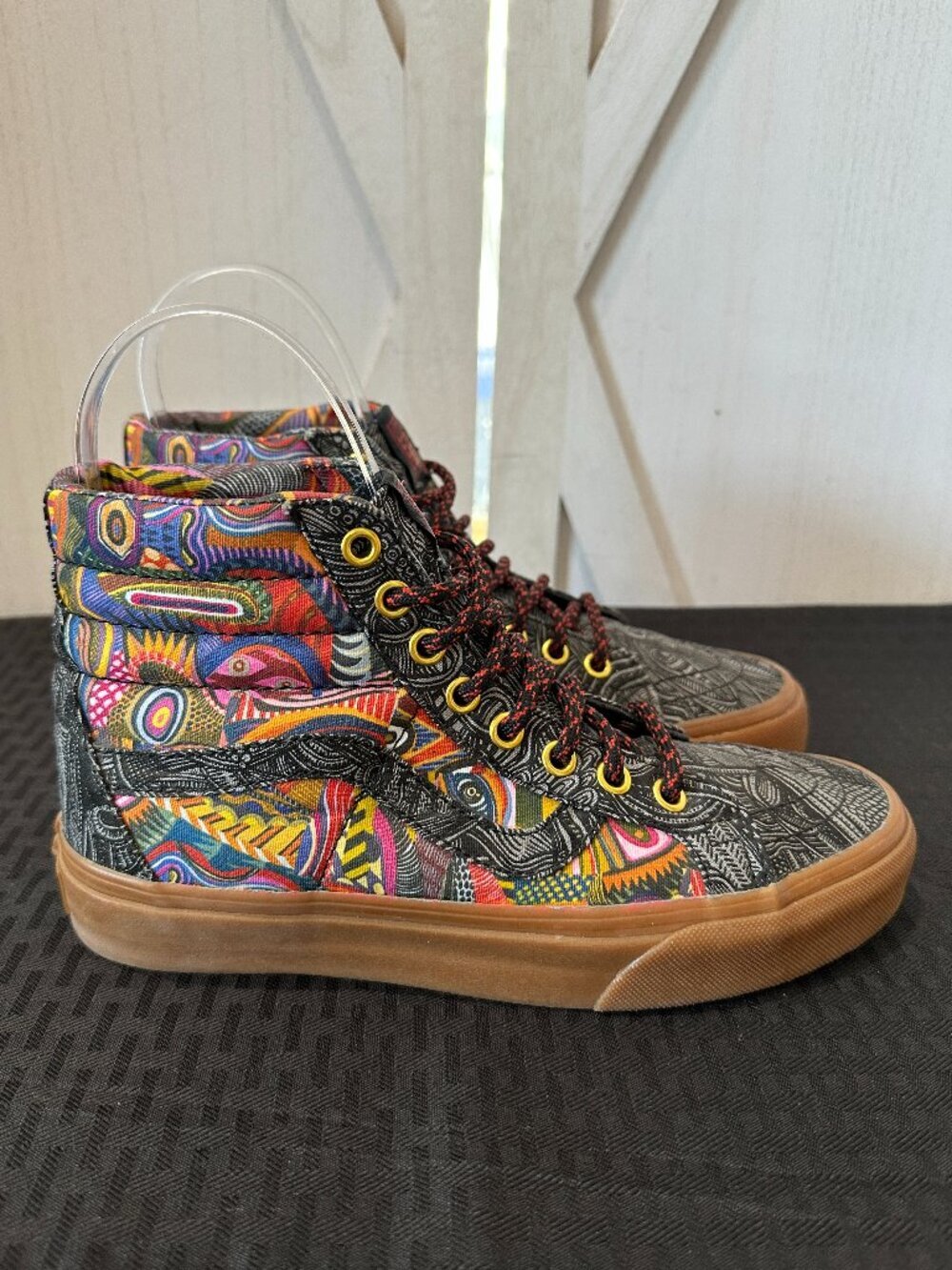 Vans x Zio Ziegler Sk8-Hi Reissue OTW Gallery Sneakers Women’s 7 Men’s 5.5